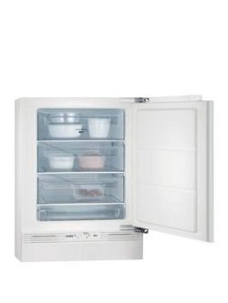 Aeg Ags58200F0 60Cm Wide Integrated Under Counter Freezer - White